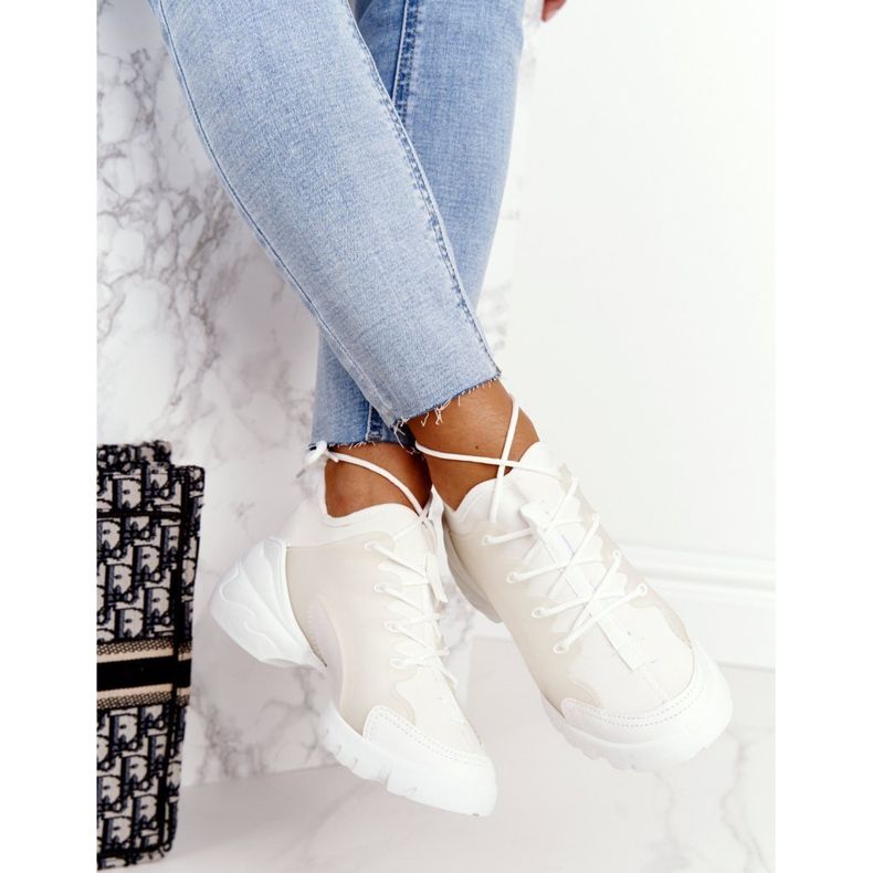 Încălțăminte sport pentru femei Adidași Alb Born Born This Way 1