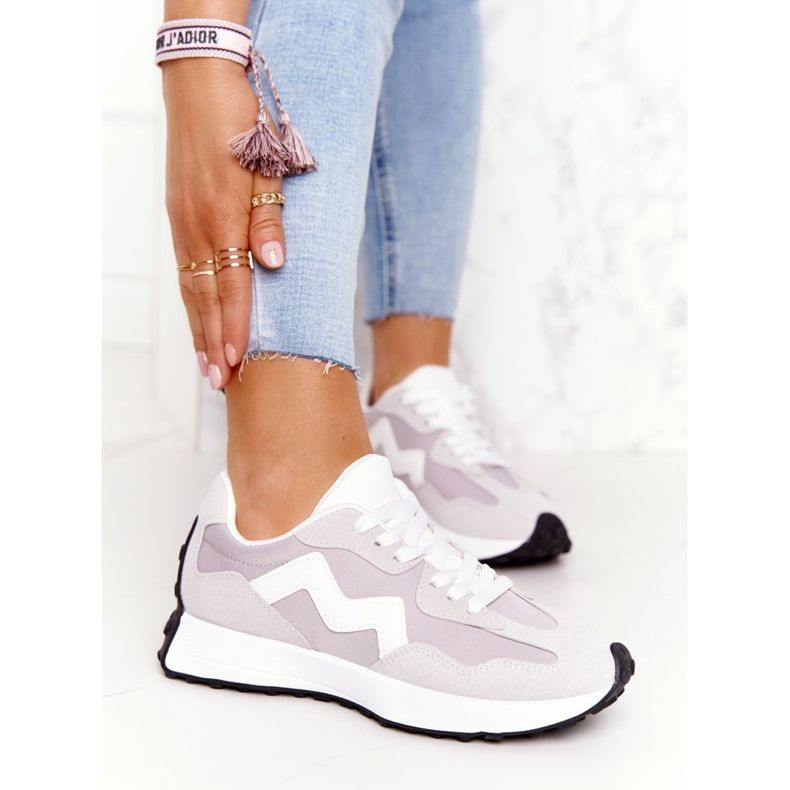 PS1 Încălțăminte sport pentru femei Adidași Grey Move On gri 2