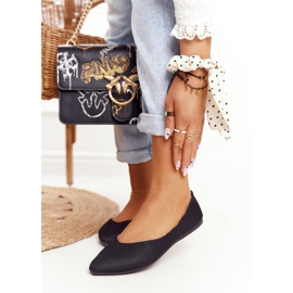 Delicate Ballerina In Spitz Vinceza 2187 Black negru 1