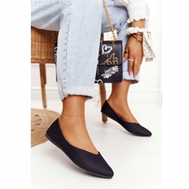 Delicate Ballerina In Spitz Vinceza 2187 Black negru 2