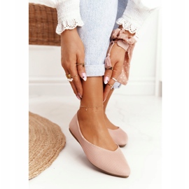 Delicate Ballerina In Spitz Vinceza 2187 Pink roz 2