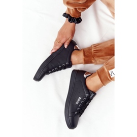 Pantofi de damă Big Star DD274586 negru și argintiu 2