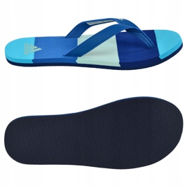 Papuci Adidas Eezay Striped BA8808 albastru marin albastru 1
