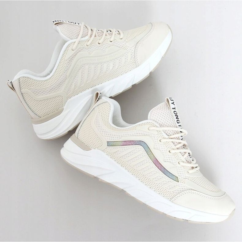 Încălțăminte sport pentru femei J143 Bej 1