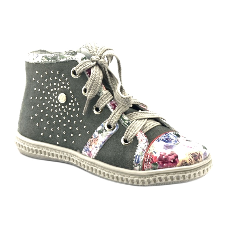 Pantofi pentru copii cu strasuri 84254 Grey Bartek gri 1 Pantofi pentru copii cu strasuri 84254 Grey Bartek gri 1