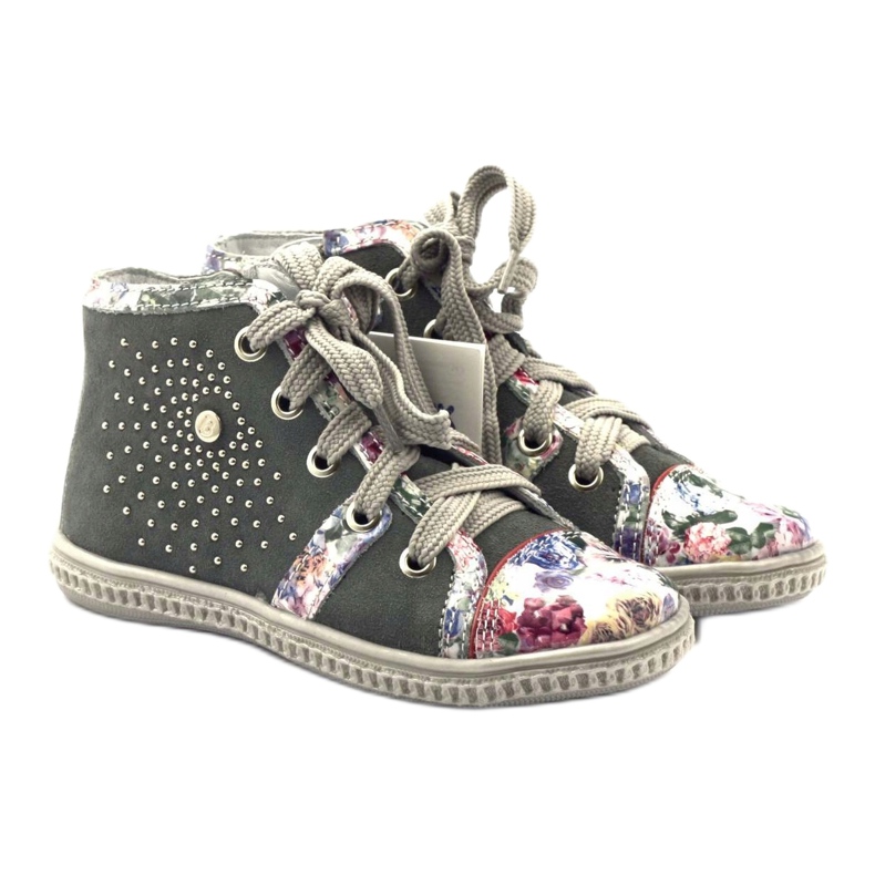 Cizme, încălțăminte pentru copii cu pietre Bartek 87254 roz gri 4 Cizme, încălțăminte pentru copii cu pietre Bartek 87254 roz gri 4