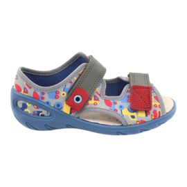 Pantofi pentru copii Befado pu 065X162 gri multicolor 1