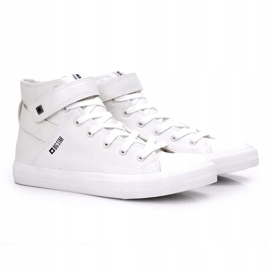 Adidași pentru bărbați Big Star White Y174024 alb 1