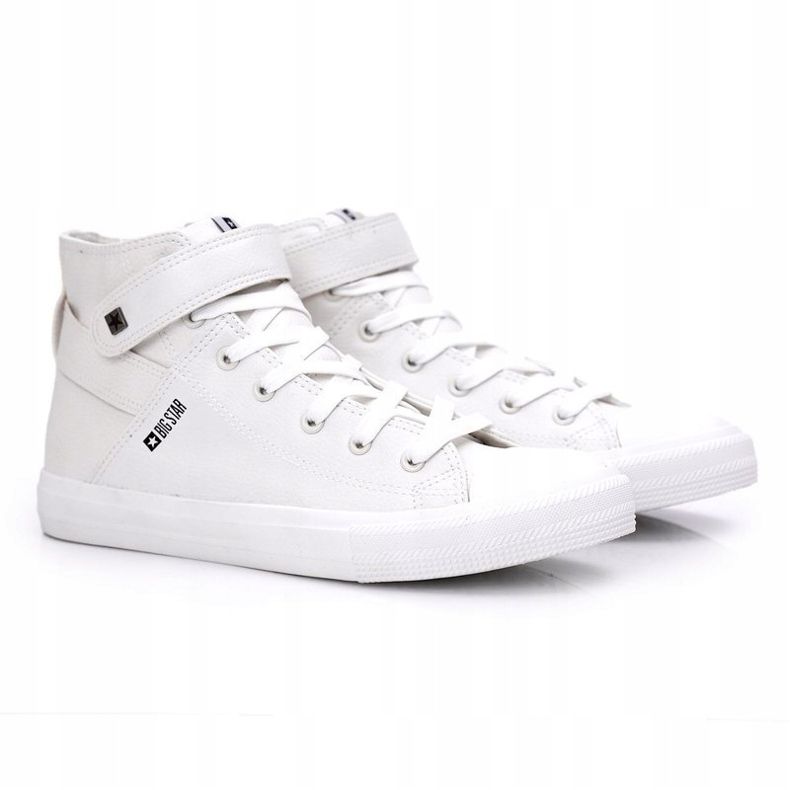 Adidași pentru bărbați Big Star White Y174024 alb 1