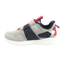 Pantofi sport cu branț din piele American Club AA06 gri 1