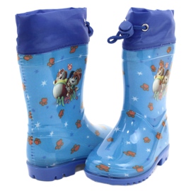 American Club American Blue Galoshes KAL05 albastru 2 American Club American Blue Galoshes KAL05 albastru 2