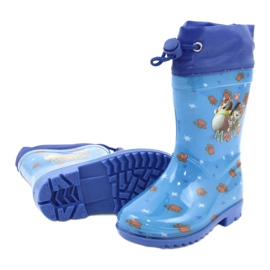 American Club American Blue Galoshes KAL05 albastru 3 American Club American Blue Galoshes KAL05 albastru 3
