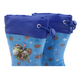 American Club American Blue Galoshes KAL05 albastru 5 American Club American Blue Galoshes KAL05 albastru 5