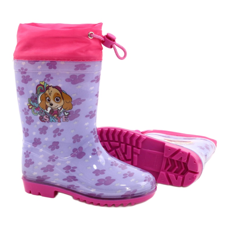 American Club American Lavender Wellies SKYE KAL04 violet roz 4 American Club American Lavender Wellies SKYE KAL04 violet roz 4