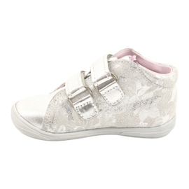 Mazurek Pantofi sport din piele cu velcro 1264 argintiu gri 1 Mazurek Pantofi sport din piele cu velcro 1264 argintiu gri 1