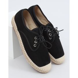 Espadrile de damă negre 77-196 Negre negru 1