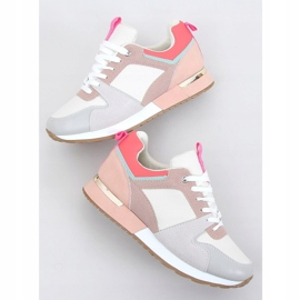 Pantofi sport multicolori B0-671 Alb 1