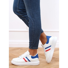 Adidași de damă albi VL139P Albastru 4