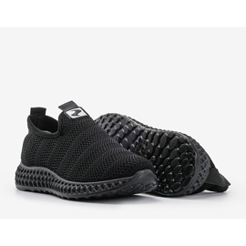 Pantofi sport alunecați de culoare neagră Katy negru 1