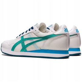 Pantofi copii Asics Tiger Runner Gs alb și albastru 1204A015 100 multicolor 2