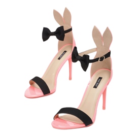 Vices Vici 5077-23 Fushia 35 40 negru roz 1