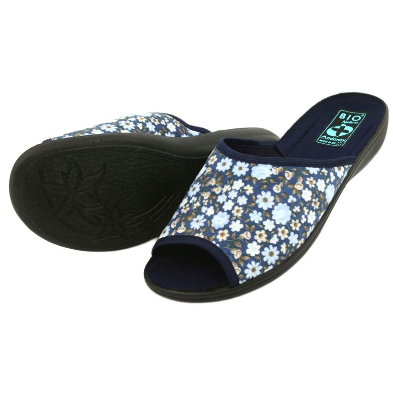 Papuci de flori Adanex Tęg. G1 / 2 18760 albastru marin albastru 2