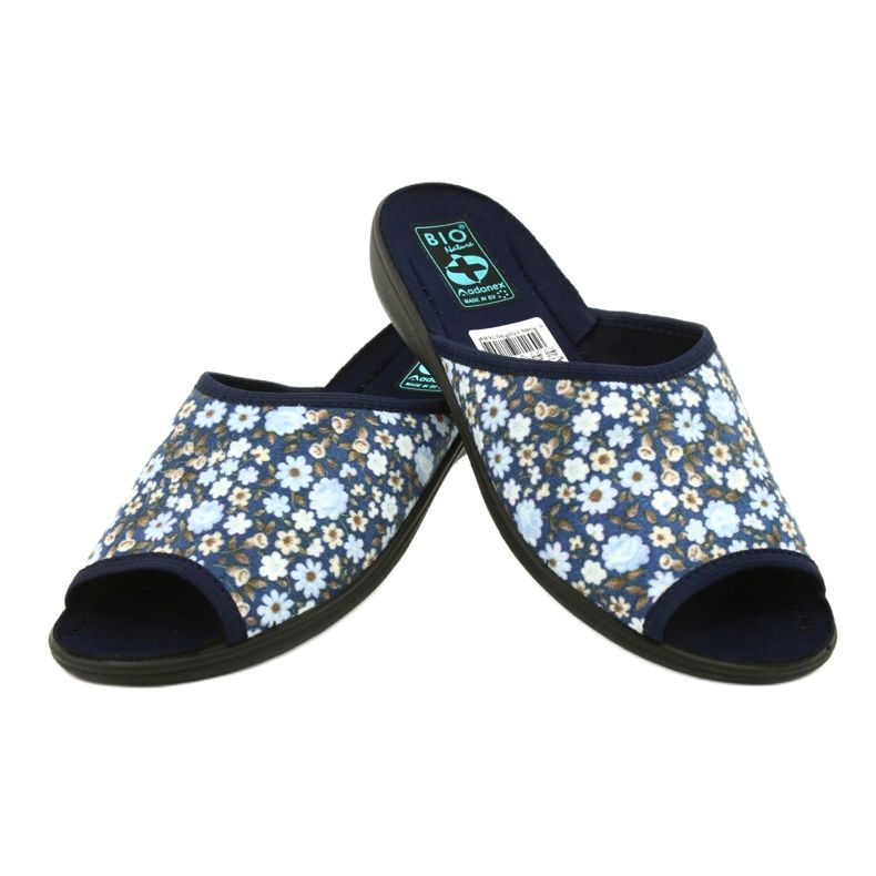 Papuci de flori Adanex Tęg. G1 / 2 18760 albastru marin albastru 4