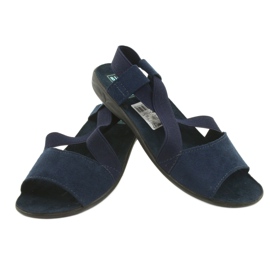 Sandale dama Adanex Bleumarin albastru 3