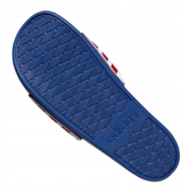 Papuci Adidas Adilette Comfort M EG1853 alb roșu 1