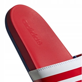Papuci Adidas Adilette Comfort M EG1853 alb roșu 4