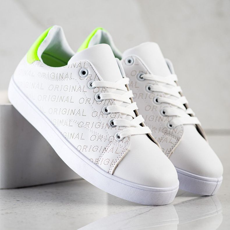 SHELOVET Adidași scăpați originali alb 1