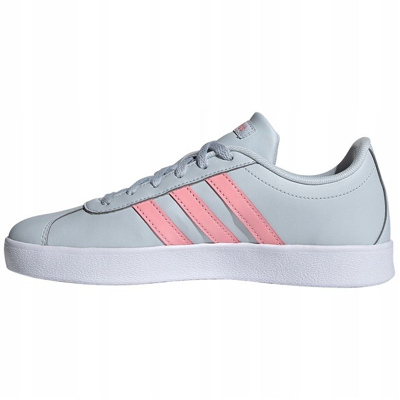 Pantofi copii Adidas Vl Court 2.0 K albastru-roz FY9151 1