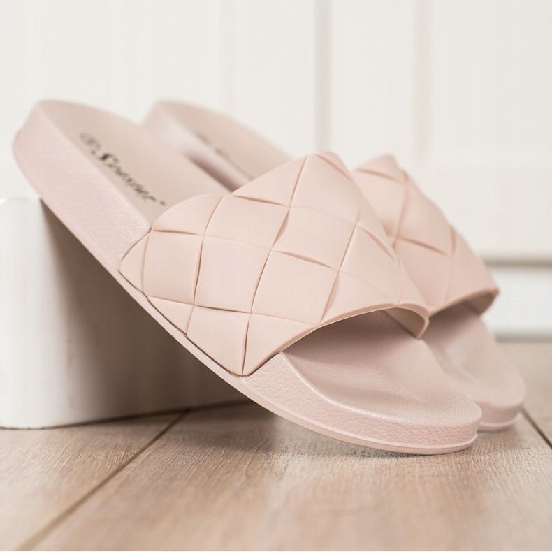 Seastar Papuci confortabili din cauciuc bej 2