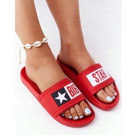 Papuci de damă Big Star Red DD274A267 roșu 2 Papuci de damă Big Star Red DD274A267 roșu 2