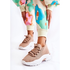 Șosete sport femei KeSports bej 1 Șosete sport femei KeSports bej 1