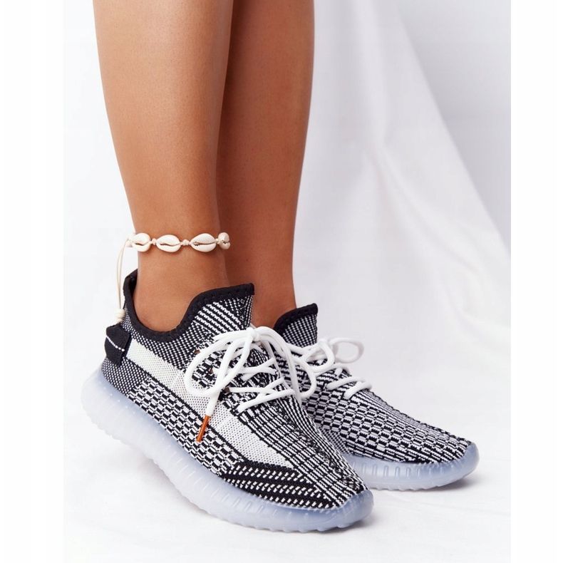 BM Încălțăminte sport pe o talpă de gel Freestyler negru alb 2