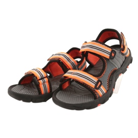 Sandale pentru băiat 4F multicolor HJL20 JSAM003 90S gri 5