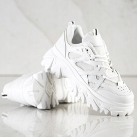 SHELOVET Adidași de modă albi 1