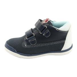 American Club Pantofi sport americani pentru Velcro GC12 Navy Blue albastru 2