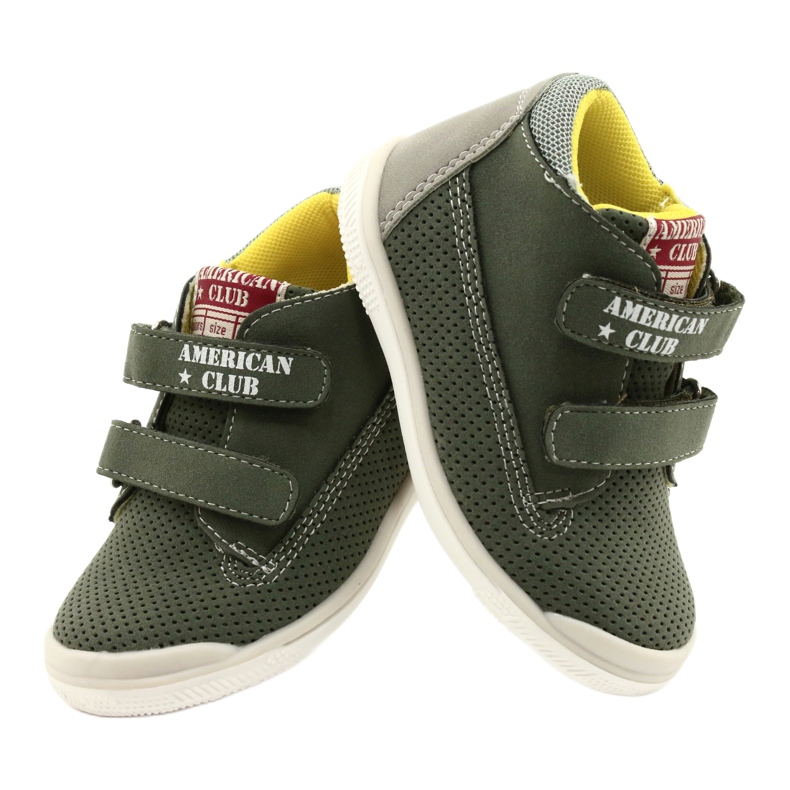 American Club Încălțăminte sport cu velcro GC12 verde 4