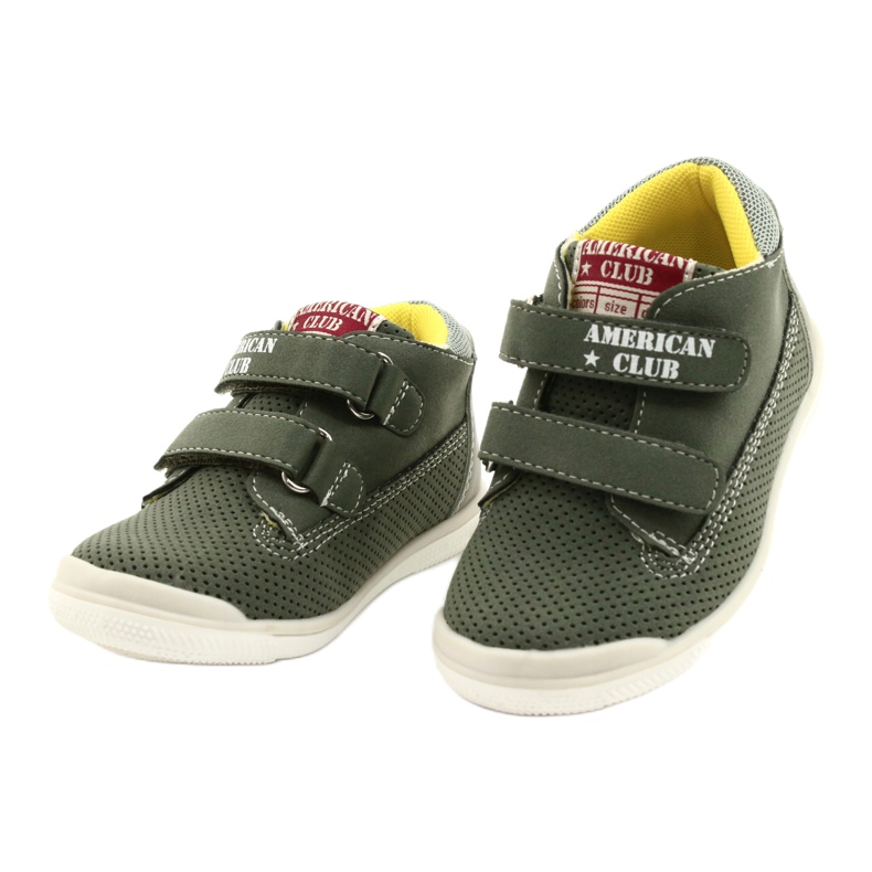 American Club Încălțăminte sport cu velcro GC12 verde 2