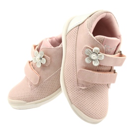 American Club Pantofi sport cu velcro GC06 / 21 Roz-Argintiu 4 American Club Pantofi sport cu velcro GC06 / 21 Roz-Argintiu 4