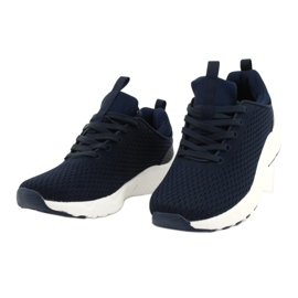 American Club Pantofi Sport Femei Cu Talpă EVA HA08/21 Bleumarin albastru 2