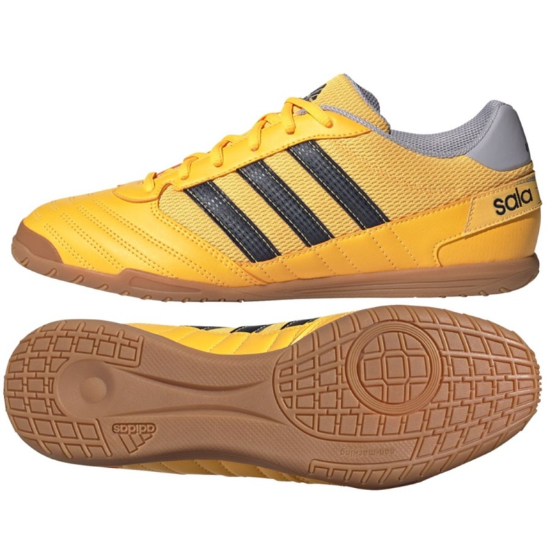 Pantofi de fotbal Adidas Super Sala In M FX6757 portocale 9