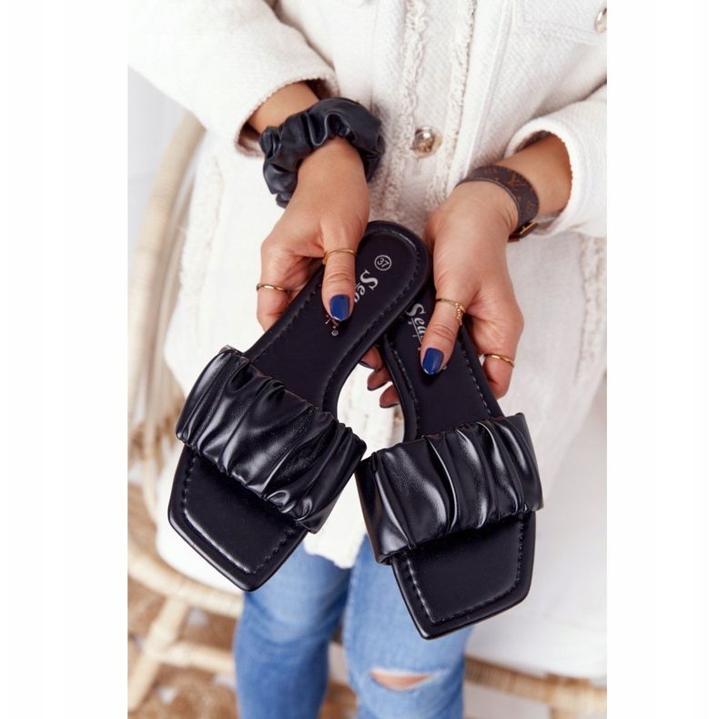 PS1 Papuci negri clasici pentru femei Arată bine negru 1