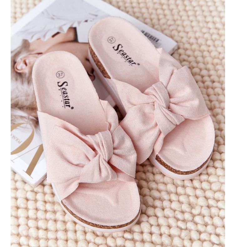 PS1 Papuci pe platforma bej atât de confortabilă 1