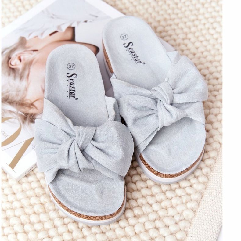 PS1 Papuci pe platforma albastră atât de confortabilă albastru 1