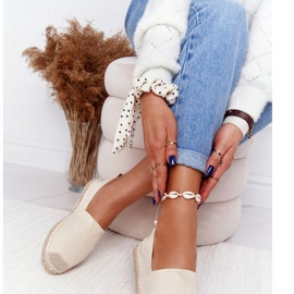 Espadrile pe talpă împletită Big Star HH274501 Bej 1