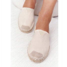 Espadrile pe talpă împletită Big Star HH274501 Bej 2