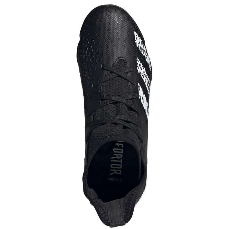 Ghete de fotbal Adidas Predator Freak.3 Tf Junior FY1039 negru negru 1